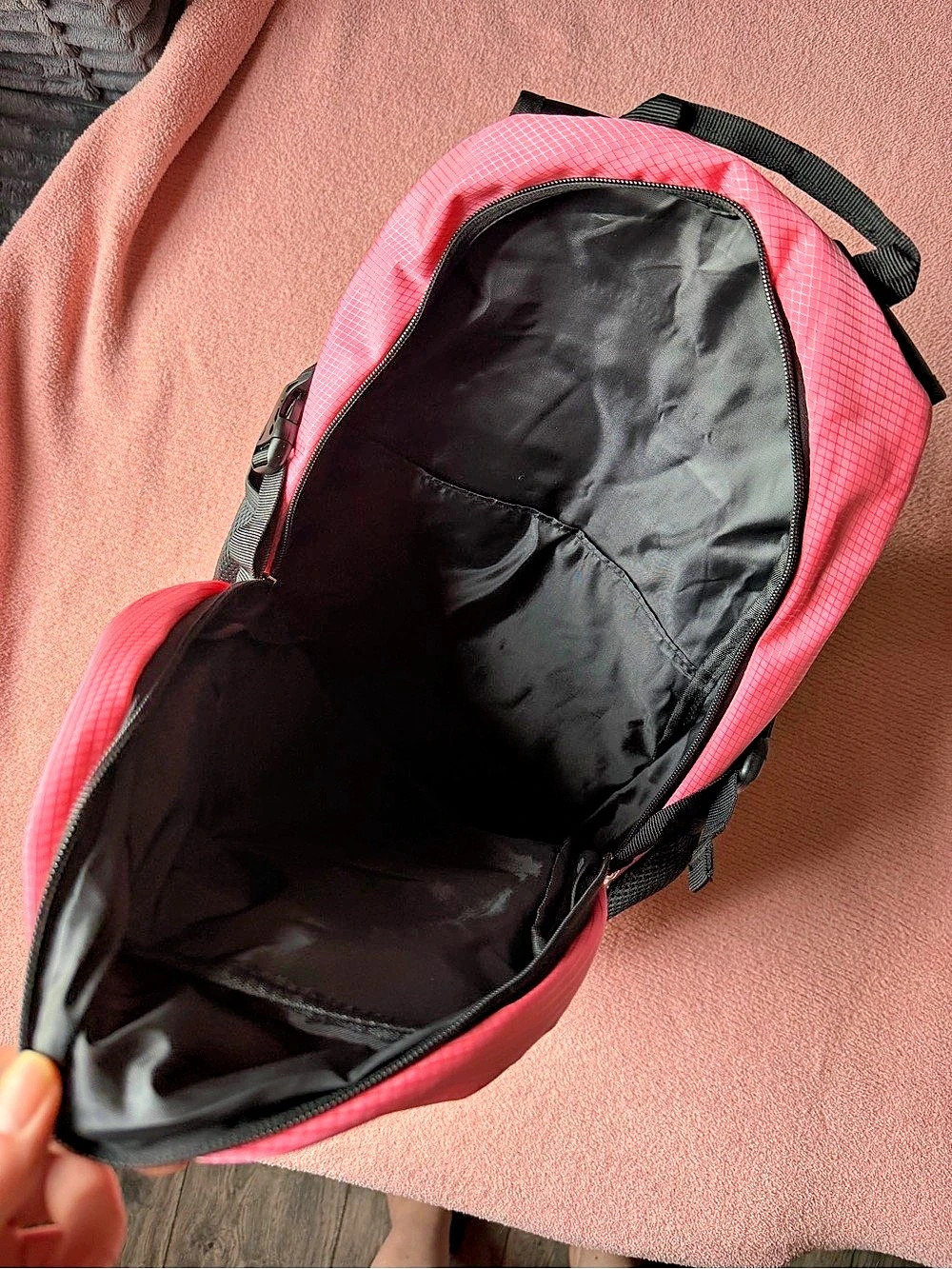 Pink & Black Backpack - Picture 3 of 4